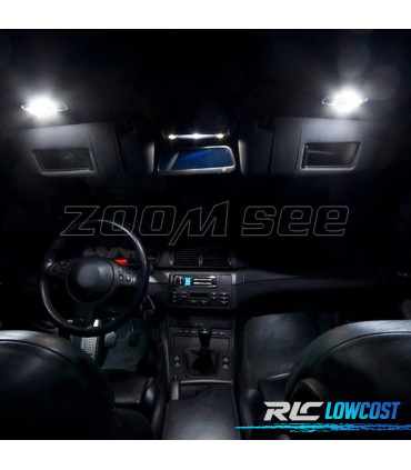 KIT 17 AMPOULES LED INTÉRIEUR BMW SÉRIE 3 E46 BERLINE COUPÉ M3 318I 318TI 323I 323IS 325I 325XI 99-05