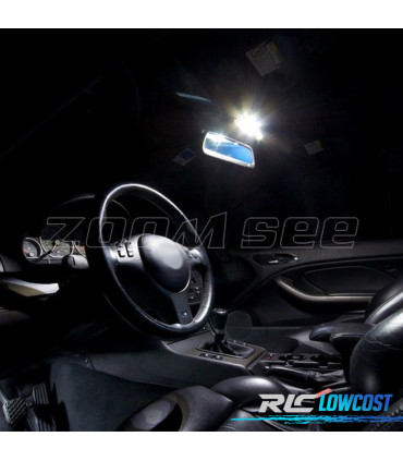 KIT 17 AMPOULES LED INTÉRIEUR BMW SÉRIE 3 E46 BERLINE COUPÉ M3 318I 318TI 323I 323IS 325I 325XI 99-05