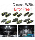 KIT 19 AMPOULES LED INTÉRIEUR POUR MERCEDES CLASSE ML W163 ML320 ML350 ML430 ML500 98-05