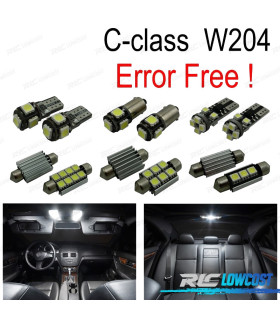 KIT 19 AMPOULES LED INTÉRIEUR POUR MERCEDES CLASSE ML W163 ML320 ML350 ML430 ML500 98-05
