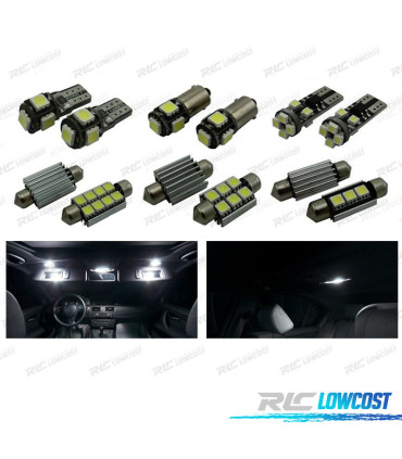 KIT 16 AMPOULES LED INTÉRIEUR BMW E90 SEDÁN 316I 318I 320I 320D XDRIVE 325I 325XI 328I 335I 335XI 330D