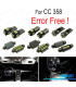 KIT 12 AMPOULES LED INTÉRIEUR POUR VOLKSWAGEN VW CC 358 12-17