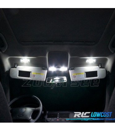 KIT 11 AMPOULES LED INTÉRIEUR POUR VOLKSWAGEN VW GOLF CABRIO CABRIOLET MK6 12-16