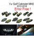 KIT 11 AMPOULES LED INTÉRIEUR POUR VOLKSWAGEN VW GOLF CABRIO CABRIOLET MK6 12-16