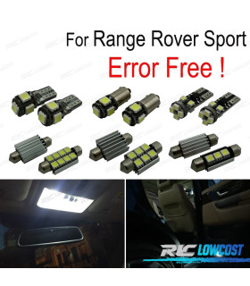 KIT 10 AMPOULES LED INTÉRIEUR POUR LAND ROVER 14-