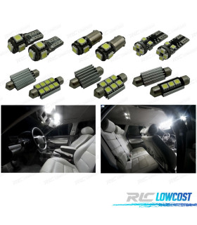 KIT 18 AMPOULES LED INTÉRIEUR AUDI A4 S4 B5 AVANT WAGON 96-01