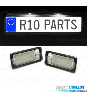 ÉCLAIRAGE PLAQUE D´IMMATRICULATION LED AUDI A3 S3 03-08