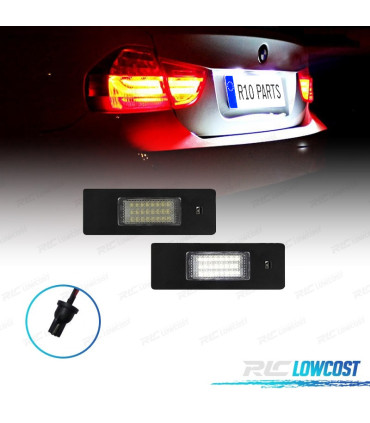 ÉCLAIRAGE PLAQUE LED BMW SÉRIE 6 E63 2P E64 2P F12 2P F13 2P F06 GRAN COUPE 4P 02-18