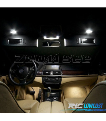 KIT 21 AMPOULES LED INTÉRIEUR POUR BMW X5 E70 07-13