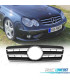 CALANDRE POUR MERCEDES CLK W208 96-02 LOOK CL NOIR CHROMÉ
