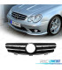 CALANDRE MERCEDES CLK W209 02- LOOK SPORT NOIR CHROMÉ