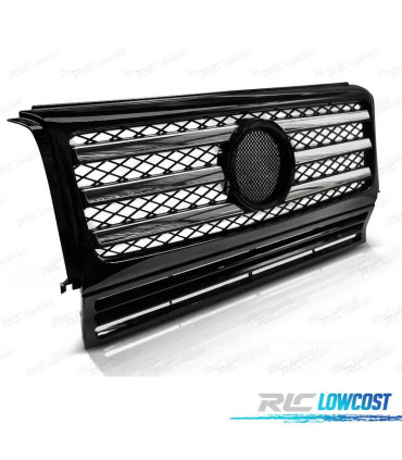 CALANDRE MERCEDES W463 90-12 NOIR CHROMÉ