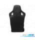 SIÈGE SEMI BAQUET TYPE RS EN CUIR NOIR CUIR SYNTHETIQUE