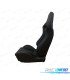 SIÈGE SEMI BAQUET TYPE RS EN CUIR NOIR CUIR SYNTHETIQUE