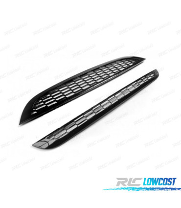 CALANDRE MINI COOPER 01-06 LOOK COOPER S NOIR BRILLANT