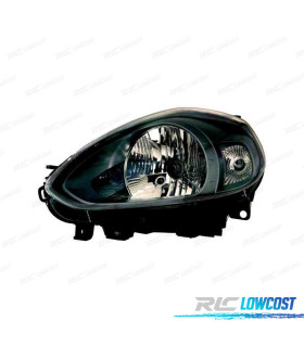PHARE GAUCHE FIAT PUNTO EVO 09-11 FOND NOIR