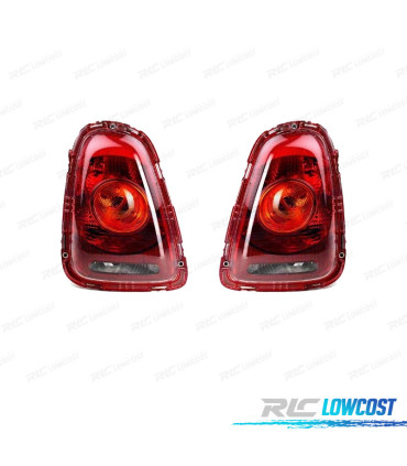 FEUX ARRIÈRE POUR MINI 07-09 AMBRE