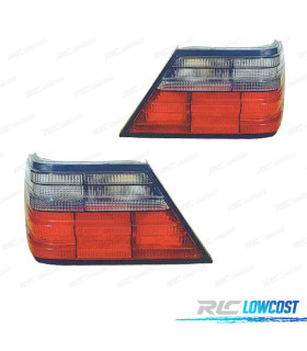 FEUX ARRIÈRE POUR MERCEDES W124 BERLINE COUPÉ FUMÉ