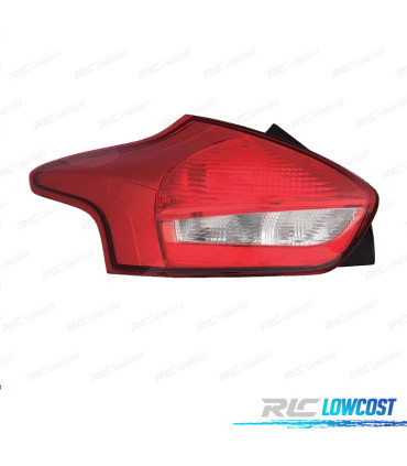 FEUX ARRIÈRE GAUCHE POUR FORD FOCUS RESTYLING 5P 14-17 LED