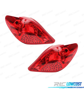 FEUX ARRIÈRE POUR PEUGEOT 207 3 5P 06-09