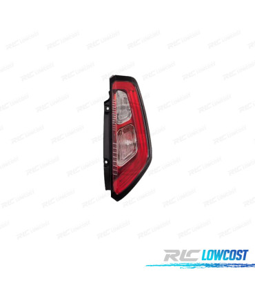 FEUX ARRIÈRE DROIT FIAT PUNTO EVO 09-11 LED CONTOUR NOIR