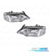 PHARES POUR OPEL ASTRA G 98-04 FOND CHROMÉ
