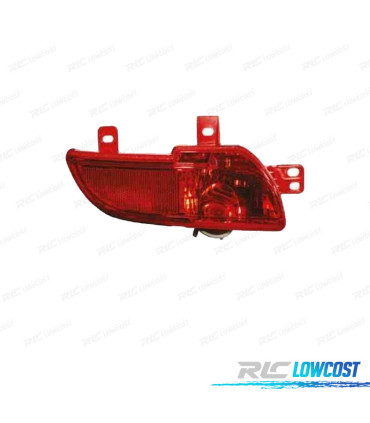 FEUX ARRIÈRE GAUCHE PARE CHOCS POUR PEUGEOT 206 PLUS 09-