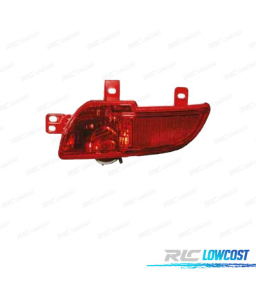 FEUX ARRIÈRE DROIT PARE CHOCS POUR PEUGEOT 206 PLUS 09-