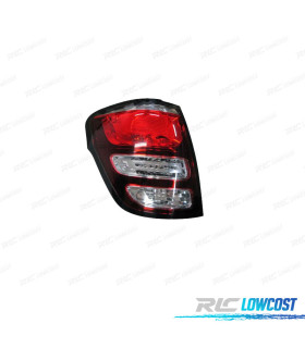 FEUX ARRIÈRE GAUCHE POUR CITROEN C3 RESTYLING 13-16 BLANC ROUGE