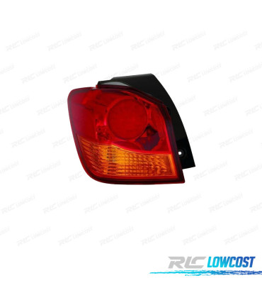 FEUX ARRIÈRE GAUCHE POUR MITSUBISHI ASX 10-19 LED AMBRE ROUGE
