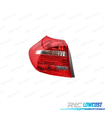 FEUX ARRIÈRE GAUCHE POUR BMW E87 5P 03-12 E81 3P 06-12 LED BLANC ROUGE