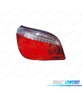 FEUX BMW E60 07-10 BERLINE LED BLANC ROUGE