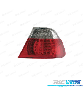FEUX ARRIÈRE DROIT POUR BMW E46 COUPÉ 03-06 LED BLANC ROUGE