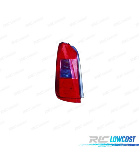 FEUX ARRIÈRE GAUCHE POUR LANCIA MUSA 04-10 FUMÉ ROUGE