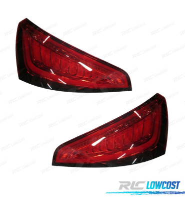 FEUX ARRIÈRE POUR AUDI Q5 13-16 LED ROUGE