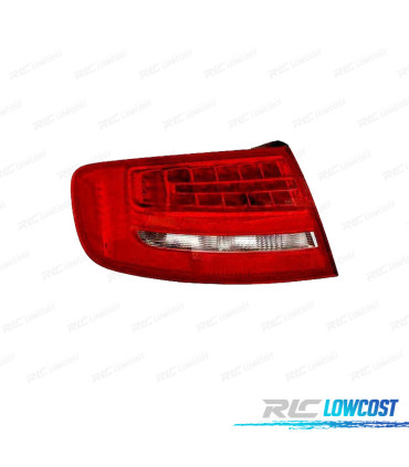 FEUX ARRIÈRE GAUCHE POUR AUDI A4 AVANT 08-11 LED BLANC ROUGE