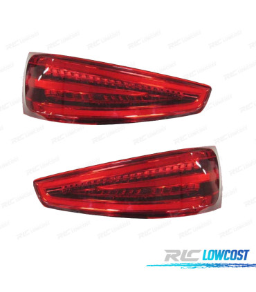 FEUX ARRIÈRE POUR AUDI Q3 11-14 LED BLANC ROUGE