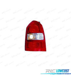 FEUX ARRIÈRE GAUCHE POUR HYUNDAI TUCSON 04-10 BLANC ROUGE