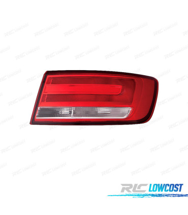 FEUX ARRIÈRE DROIT POUR AUDI A4 BERLINE 15-20 BLANC ROUGE
