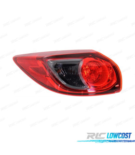 FEUX ARRIÈRE GAUCHE POUR MAZDA CX5 12-16 ROUGE FUMÉ