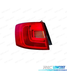 FEUX ARRIÈRE GAUCHE POUR VOLKSWAGEN VW JETTA IV 11-14 AMBRE ROUGE