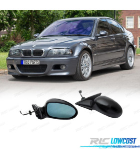 RÉTROVISEURS ÉLECTRIQUES BMW E46 BERLINE TOURING 99-06 6 PINS LOOK M3
