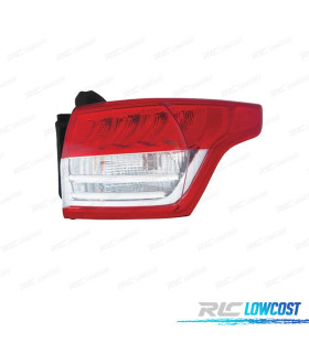 FEUX ARRIÈRE DROIT POUR FORD KUGA II 13-17 LED BLANC ROUGE EXTÉRIEUR