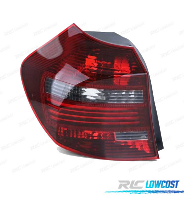 FEU LED GAUCHE BMW E81 E87 LCI 07-11 ROUGE FUMÉ