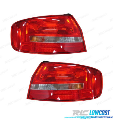 FEUX ARRIÈRE AUDI A4 12-15 BERLINE BLANC ROUGE