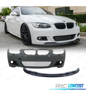 PARE CHOCS + SPOILER FRONTAL BMW E92 E93 06-09 PACK M PDC SRA