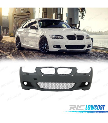 PARE CHOCS FRONTAL BMW E92 E93 LOOK M 06-09 COUPÉ CABRIO PDC SRA