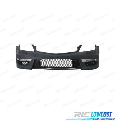 PARE CHOCS FRONTAL MERCEDES CLASE C W204 11-14 LOOK AMG C63 SRA