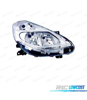 PHARE DROIT POUR RENAULT CLIO III COLLECTION 09-12 CHROMÉ