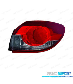 FEUX ARRIÈRE DROIT POUR MAZDA 6 WAGON 12-14 LED FUMÉ ROUGE